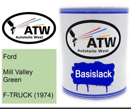 Ford, Mill Valley Green, F-TRUCK (1974): 1L Lackdose, von ATW Autoteile West.